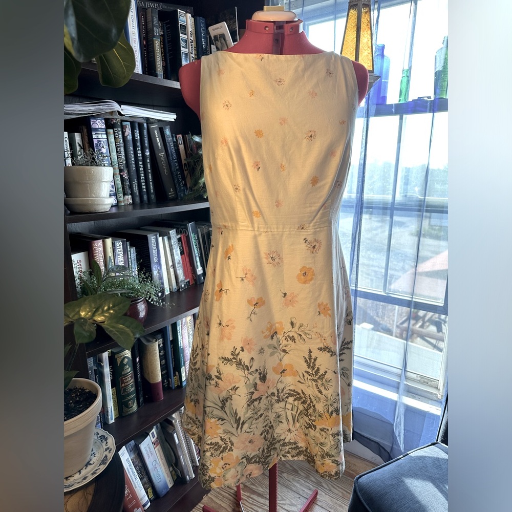 Summer Cotton Dress! Loft- size 10